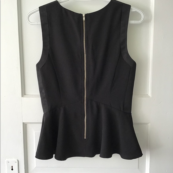 Sleeveless Peplum Blouse - Picture 2 of 3